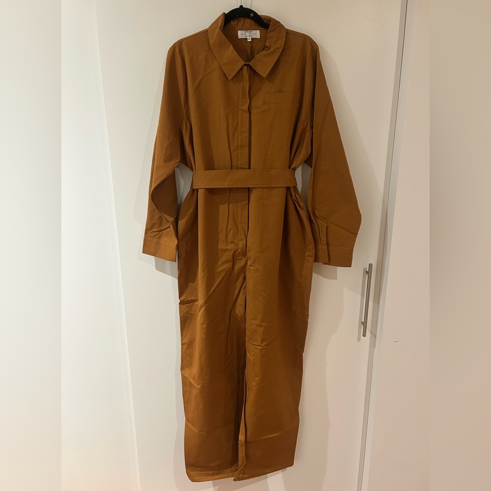Red sky shop baggy boiler suit